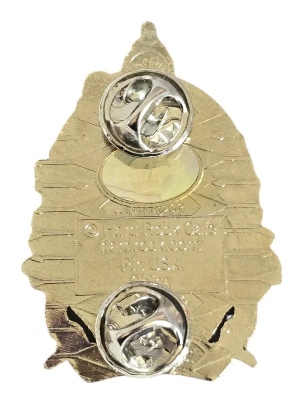 Hard Rock Cafe Pin San Juan Upright Brown Guitar w/ Palm Trees